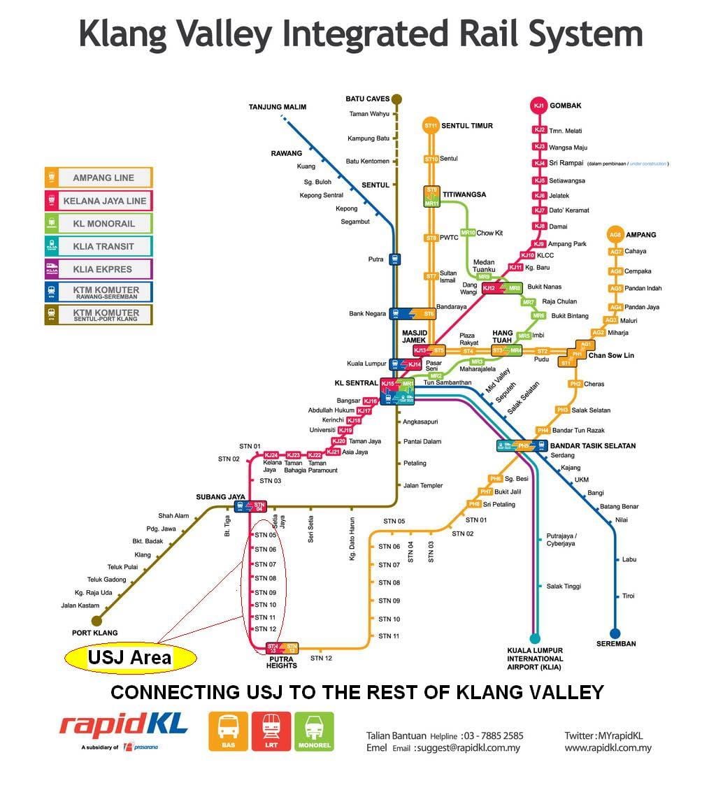 subang ג ' איה מרשה כביש מפה