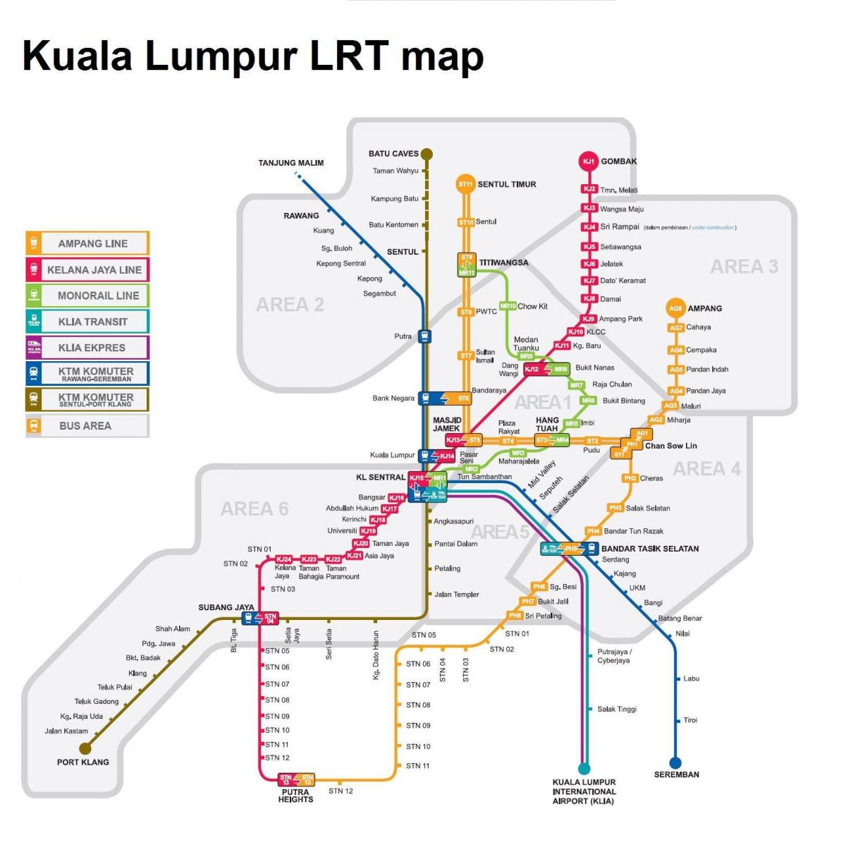 תראה המפה kl מלזיה