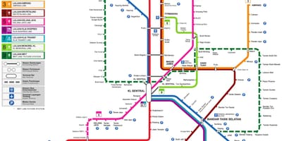 מלזיה תחנת הרכבת המפה