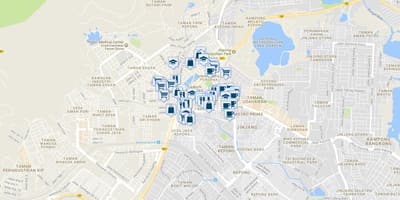 Kepong קואלה לומפור מפה
