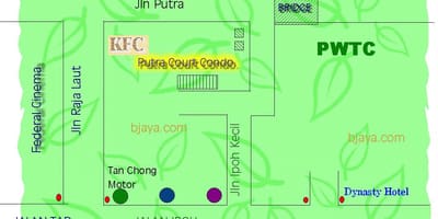 Pwtc קואלה לומפור מפה